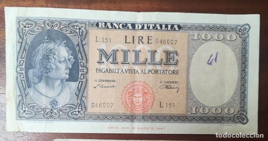 Billetes extranjeros: Lote Tres Billetes - Foto 2