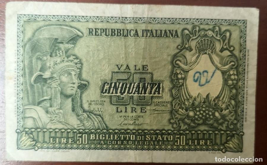 Billetes extranjeros: Lote Tres Billetes - Foto 3