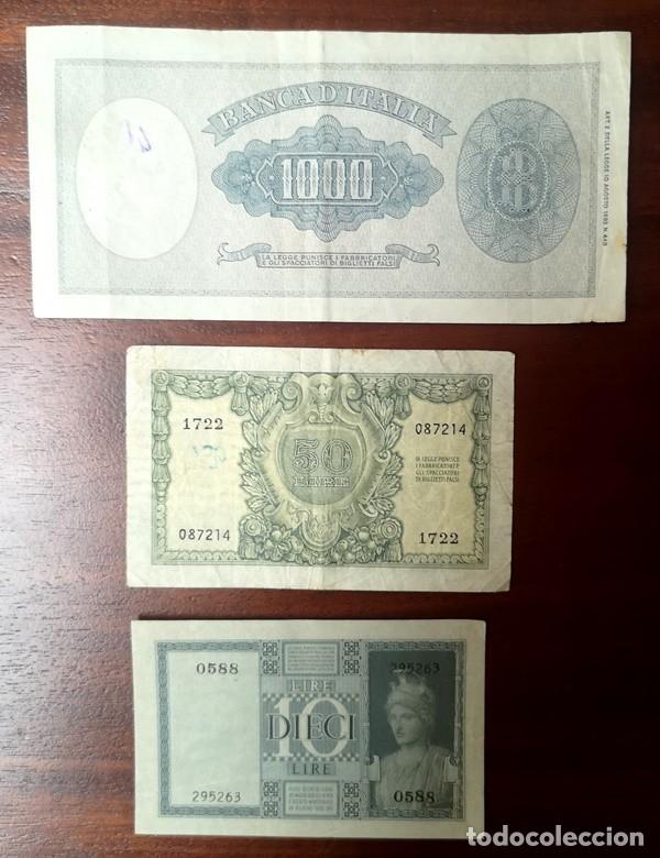 Billetes extranjeros: Lote Tres Billetes - Foto 5