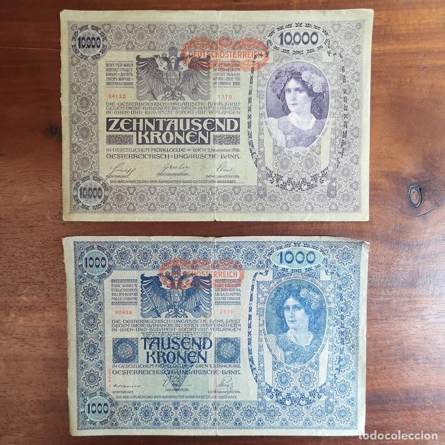 Billetes extranjeros: Dos Billetes del Imperio Austroh&uacute;ngaro - Foto 1