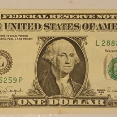 Billetes extranjeros: BILLETE 1 DOLAR 1988