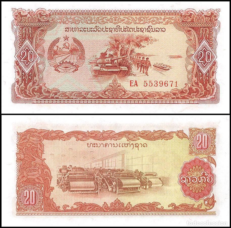 Billetes extranjeros: LAOS - 20 KIP DE 1979 - SIN CIRCULAR - Pick 28 - Foto 1