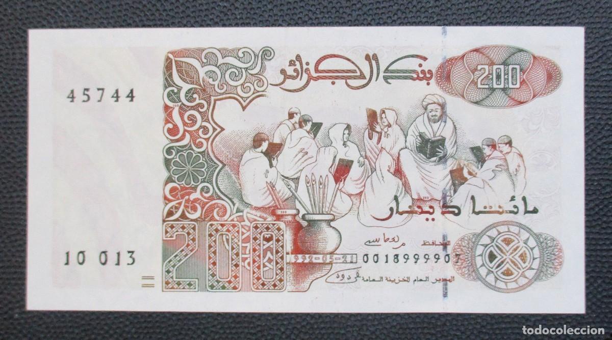 Billetes extranjeros: ALGERIA - 200 DINARS 1992 - SIN CIRCULAR - - Foto 1