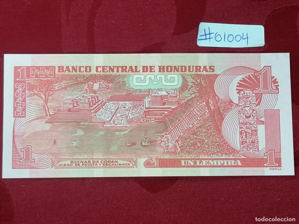 Billetes extranjeros: HONDURAS 1 LEMPIRA 2016 PICK 96C UNC - Foto 2