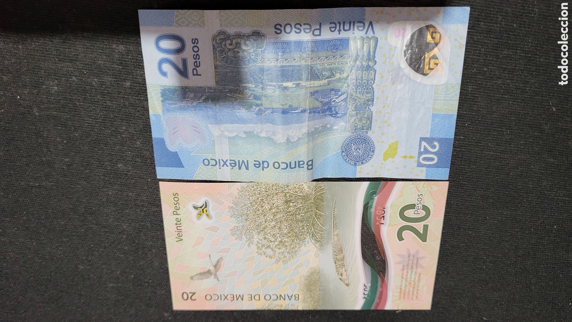 Billetes extranjeros: Billetes 20 pesos M&eacute;xico - Foto 2