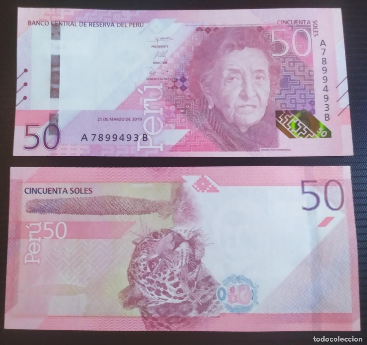 perú : 50 soles 2019.sc.unc. pk.198 a - Compra venta en todocoleccion