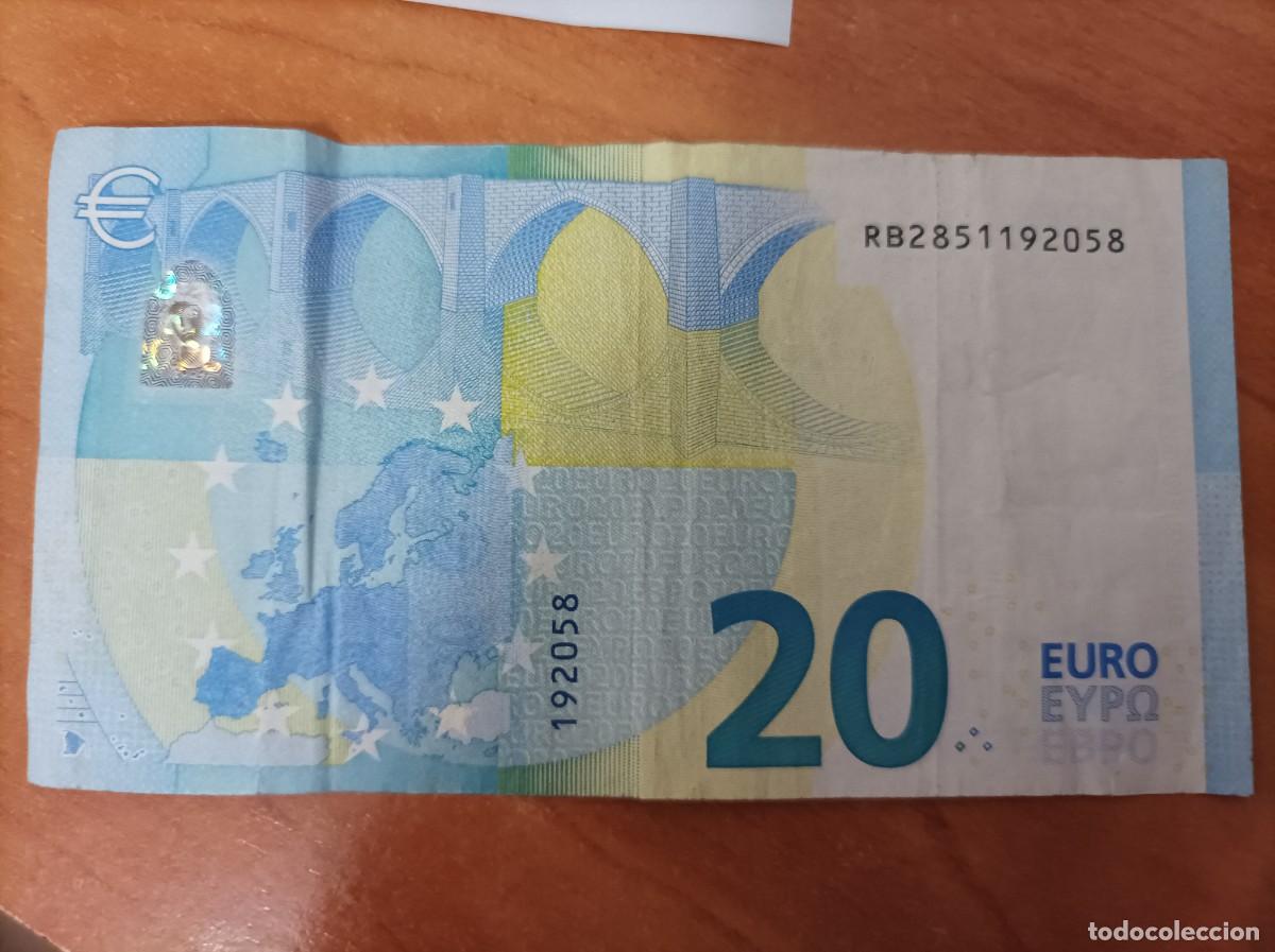 billete de 20 euros de la tercera firma de drag - Compra venta en  todocoleccion