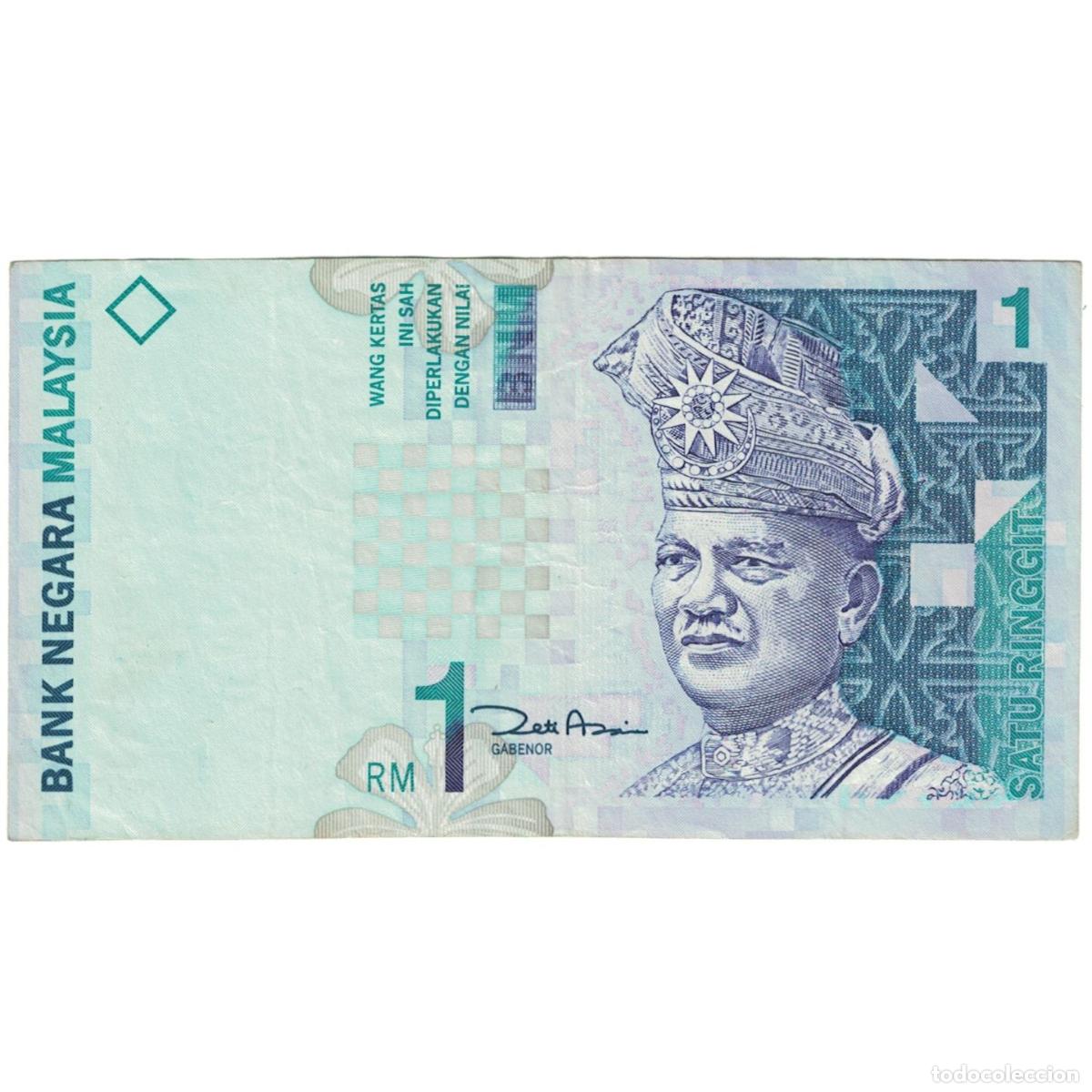 Billetes extranjeros: [#194612] Billete, 1 Ringgit, Malasia, KM:39a, BC+ - Foto 1