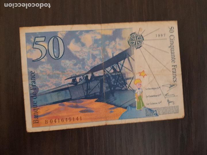 Billetes extranjeros: FRANCIA 50 FRANCOS 1997 - Foto 2
