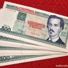 Billetes extranjeros: 1 BILLETE CUBA 500 PESOS CUBANOS 2023 SIN CIRCULAR ORIGINAL KU