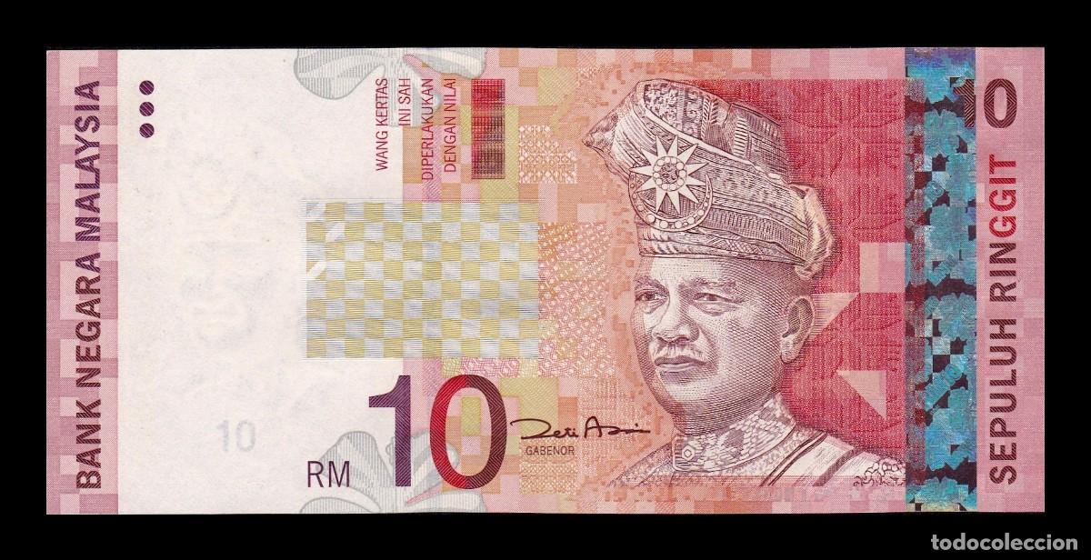 Billetes extranjeros: Malasia 10 Ringgit 2004 Pick 46 Sc Unc - Foto 1