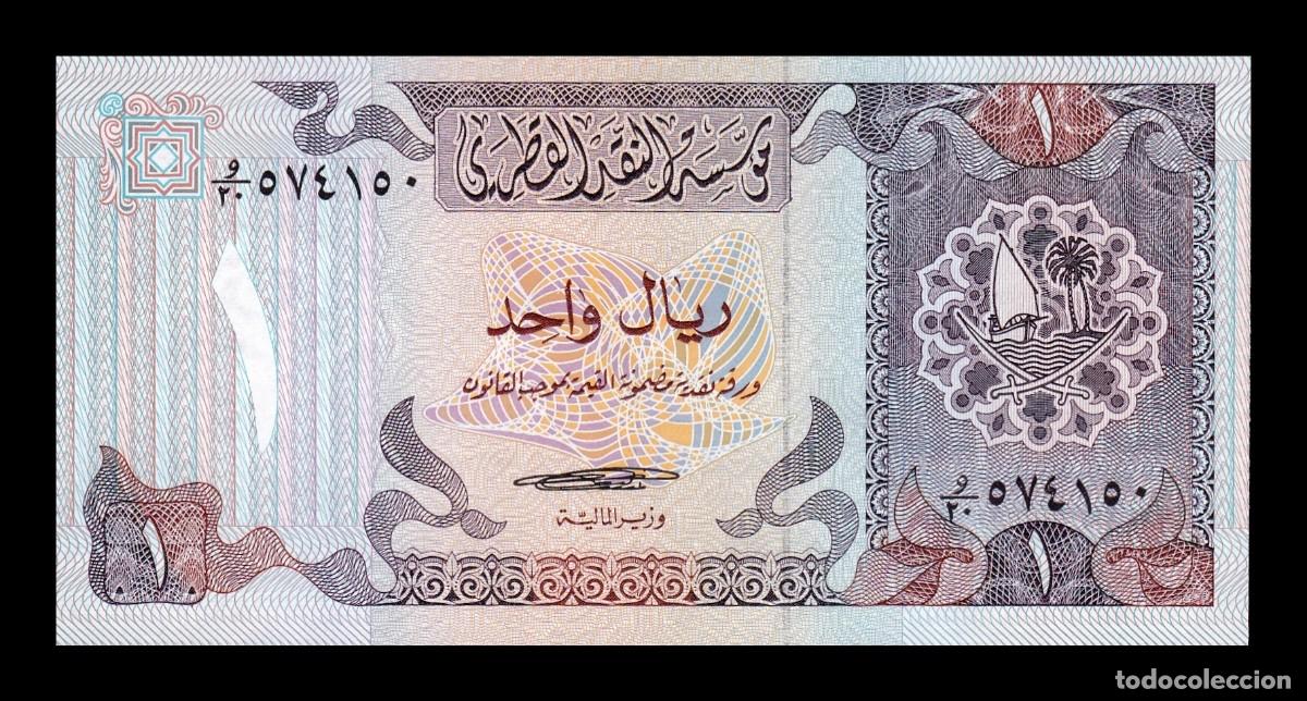 Billetes extranjeros: Catar 1 Riyal 1985 Pick 13a Sc Unc - Foto 1