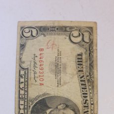 Billetes extranjeros: BILLETE 5 DÓLARES 1953 ORIGINAL %