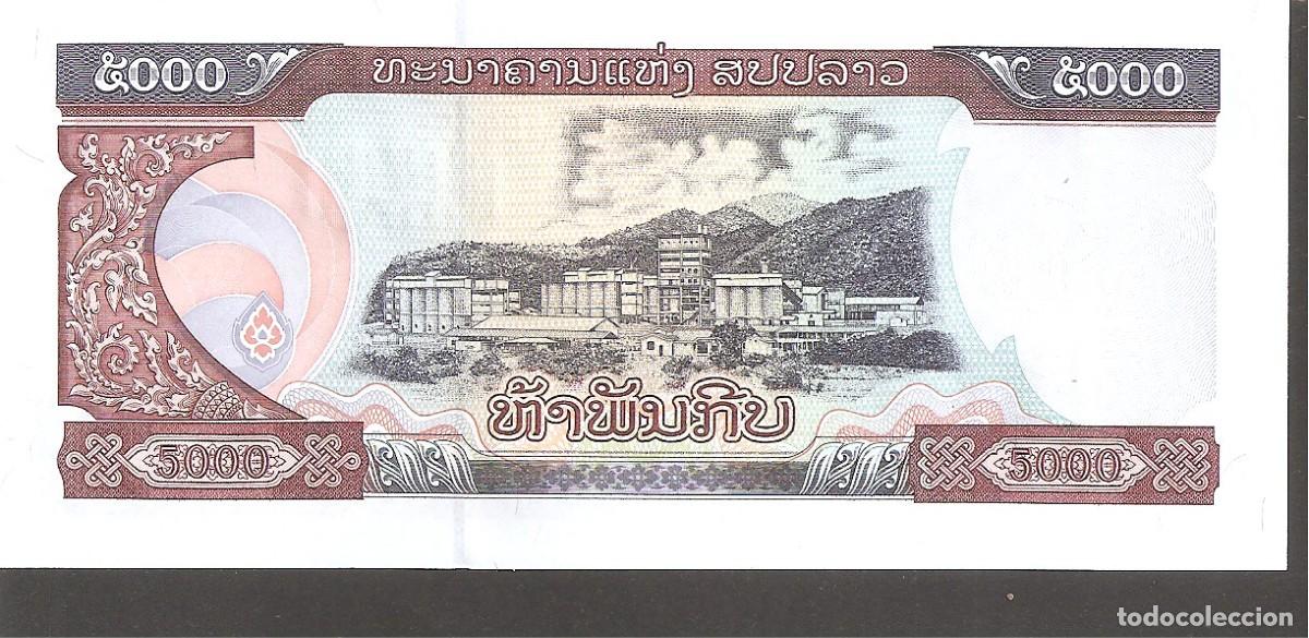 Billetes extranjeros: LAOS 5000 KIP 2003 SC/UNC - Foto 2