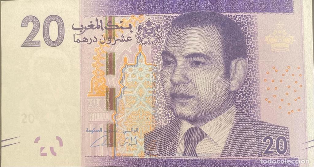 Billetes extranjeros: MARRUECOS 20 DIRHAMS 2012 - Foto 1