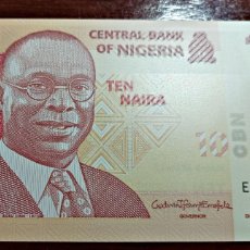 Billetes extranjeros: NIGERIA 2020, 10 NAIRA, P-39K, SC-UNC
