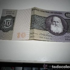 Billetes extranjeros: BILLETE DE 10 CRUZEIROS - BRASIL - NO CIRCULADO