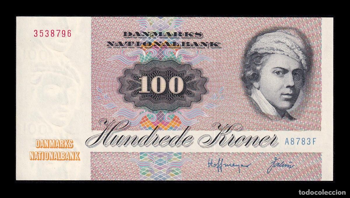 Billetes extranjeros: Dinamarca 100 Coronas 1978 Pick 51e Sc Unc - Foto 1
