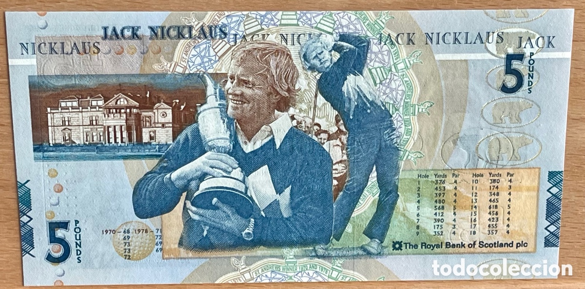 Billetes extranjeros: ESCOCIA, 5 POUNDS, 2005. SC - Foto 2