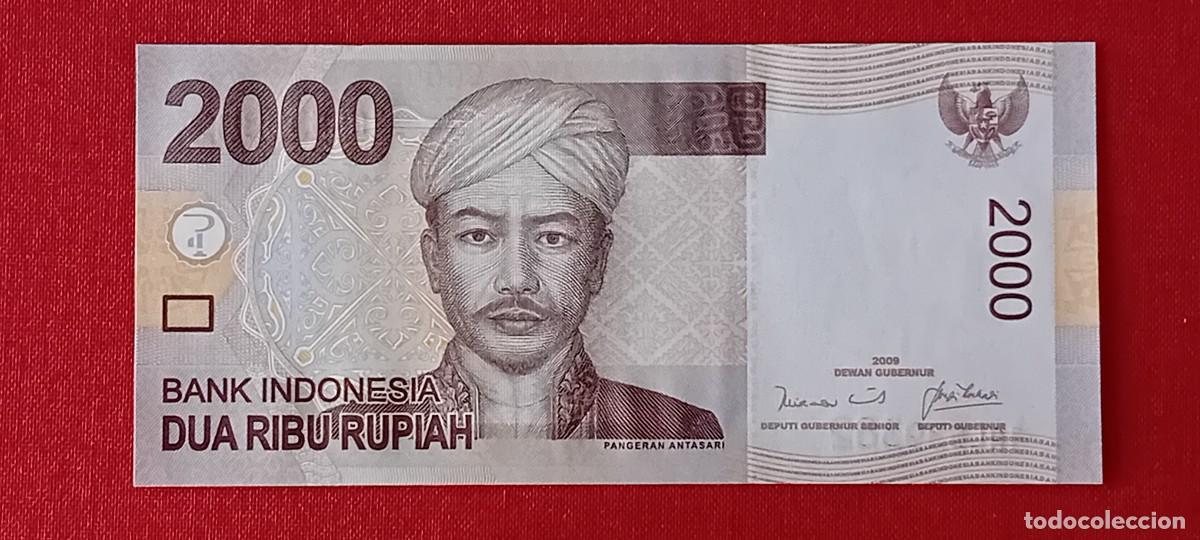 Billetes extranjeros: 2000 RUPIAH, INDONESIA. 2009. (PICK.148). - Foto 1