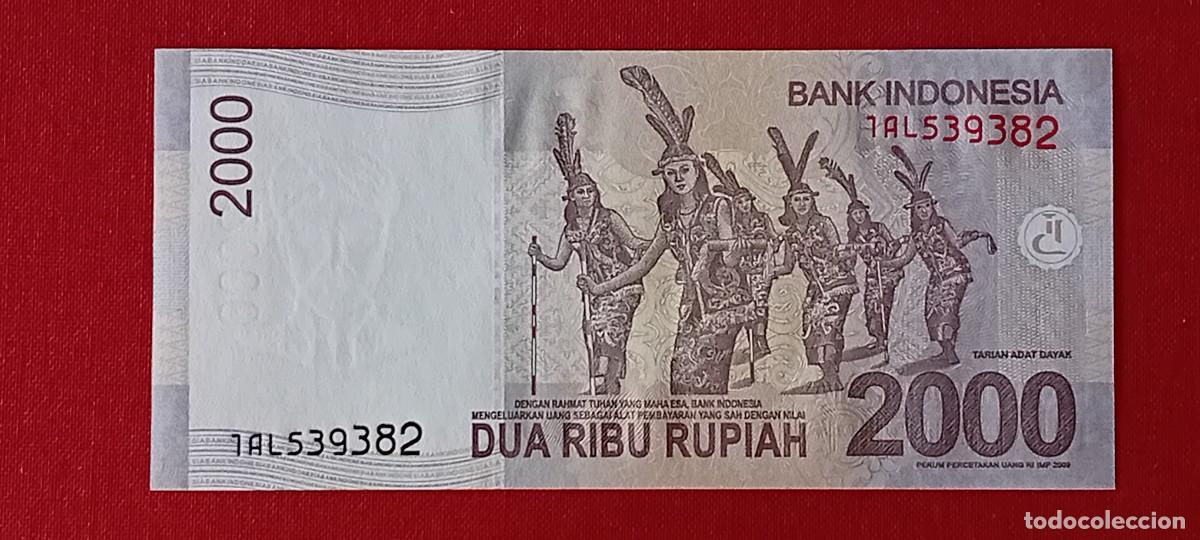 Billetes extranjeros: 2000 RUPIAH, INDONESIA. 2009. (PICK.148). - Foto 2