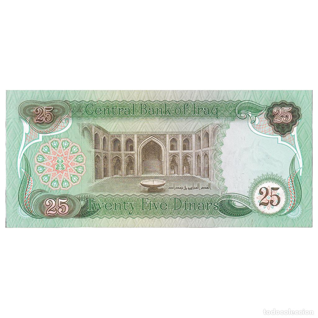 Billetes extranjeros: [#247097] 25 Dinars, Iraq, KM:72, UNC - Foto 2