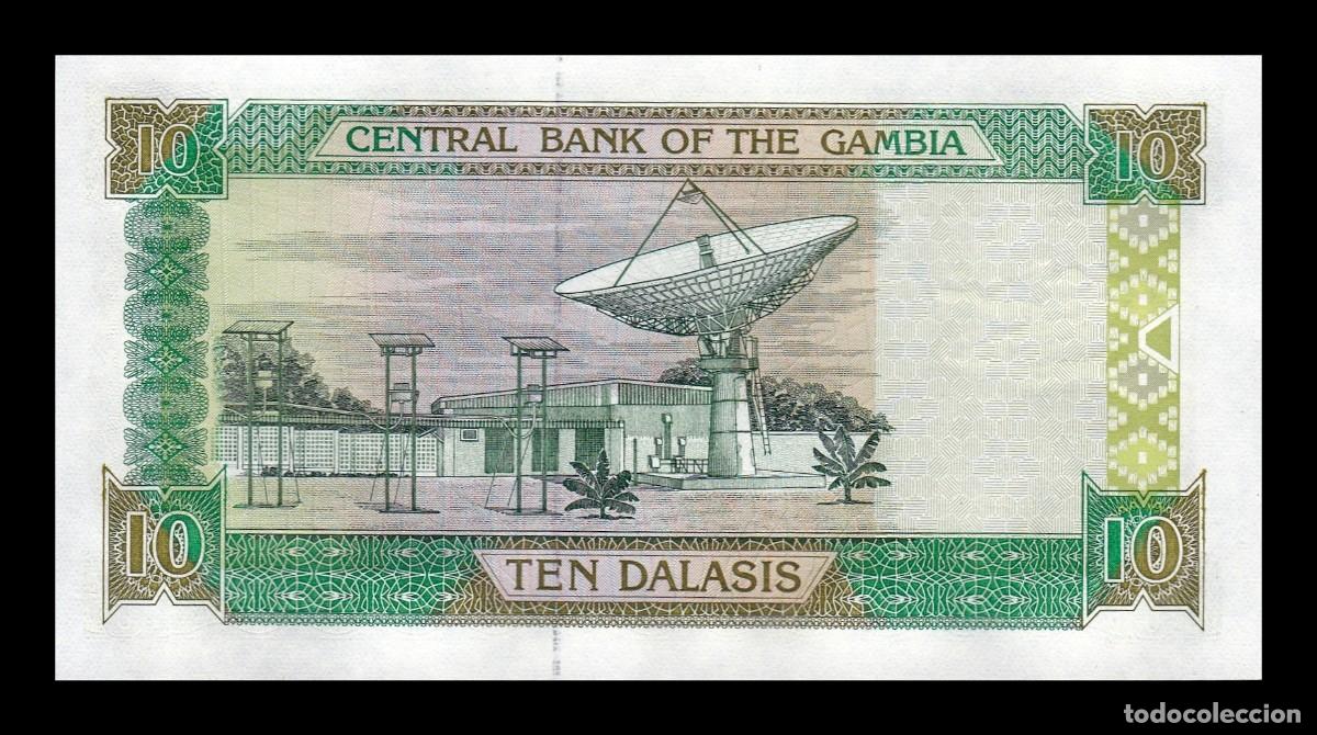 Billetes extranjeros: Gambia 10 Dalasis 1996 Pick 17 Sc Unc - Foto 2