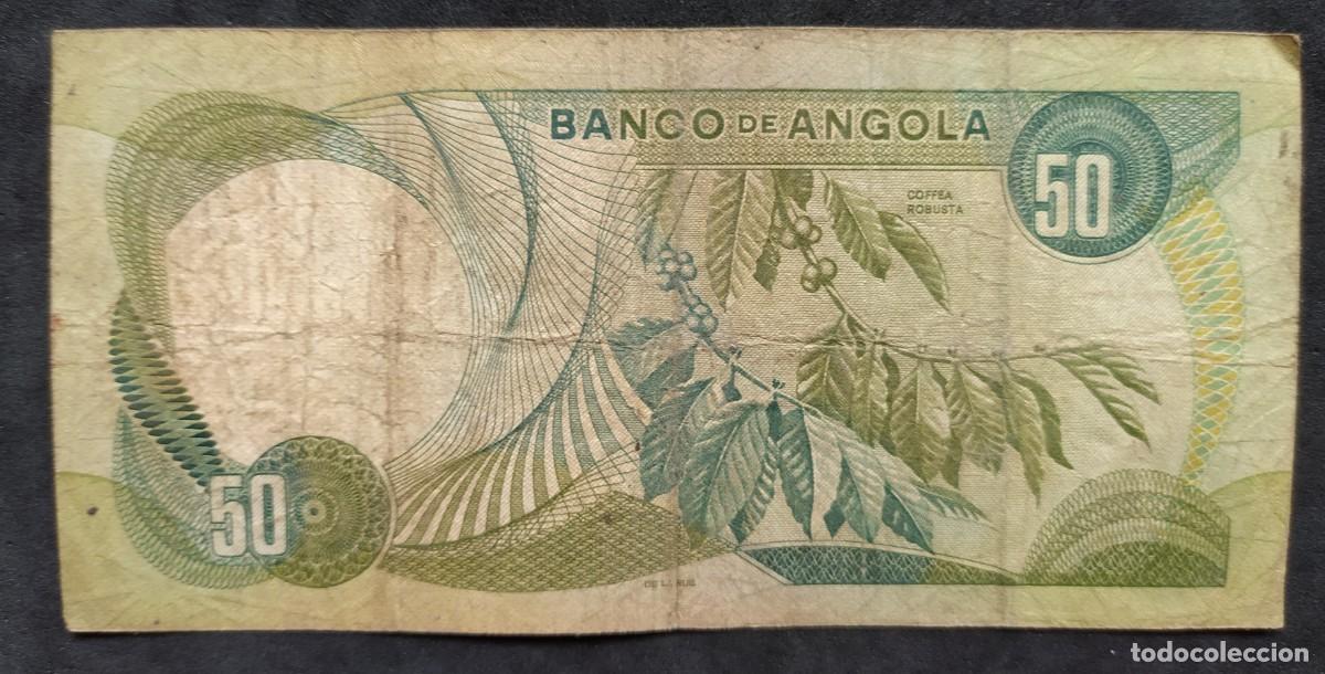 Billetes extranjeros: Angola 50 escudos 1972 pick 100 (BC) - Foto 2