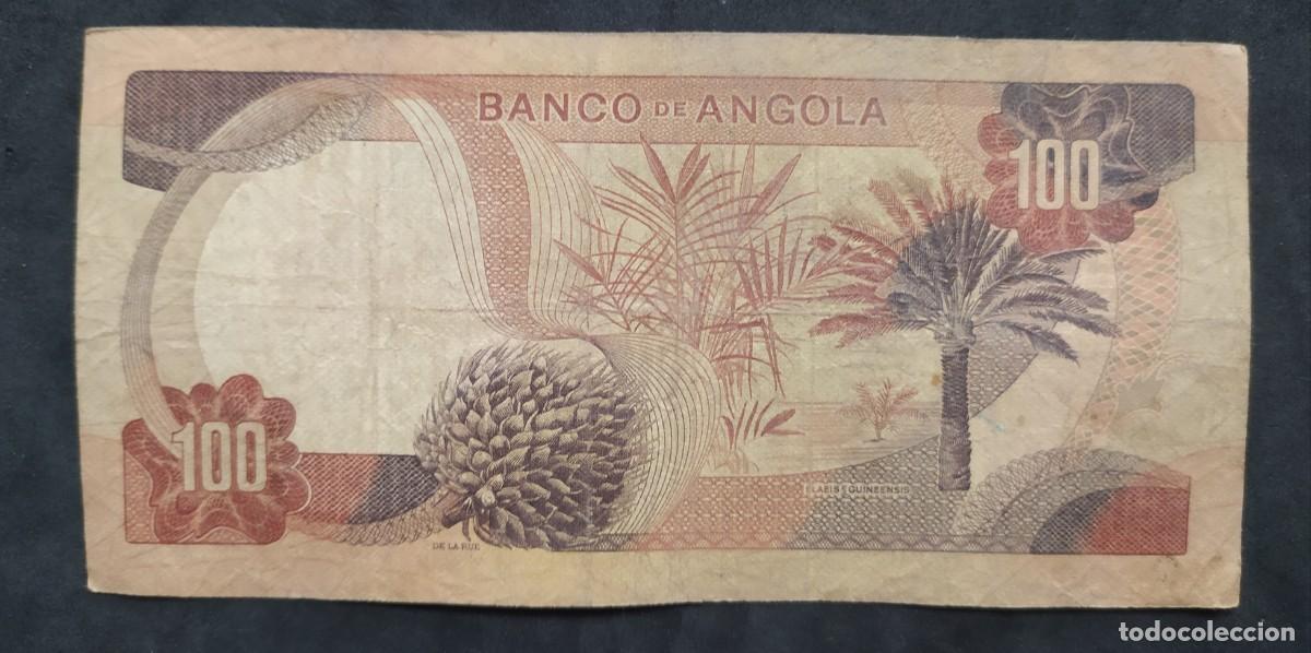 Billetes extranjeros: Angola 100 escudos 1972 pick 101 (BC+) - Foto 2