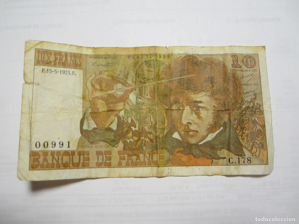 Billetes extranjeros: BILLETE DE 10 FRANCOS DE FRANCIA - Foto 1