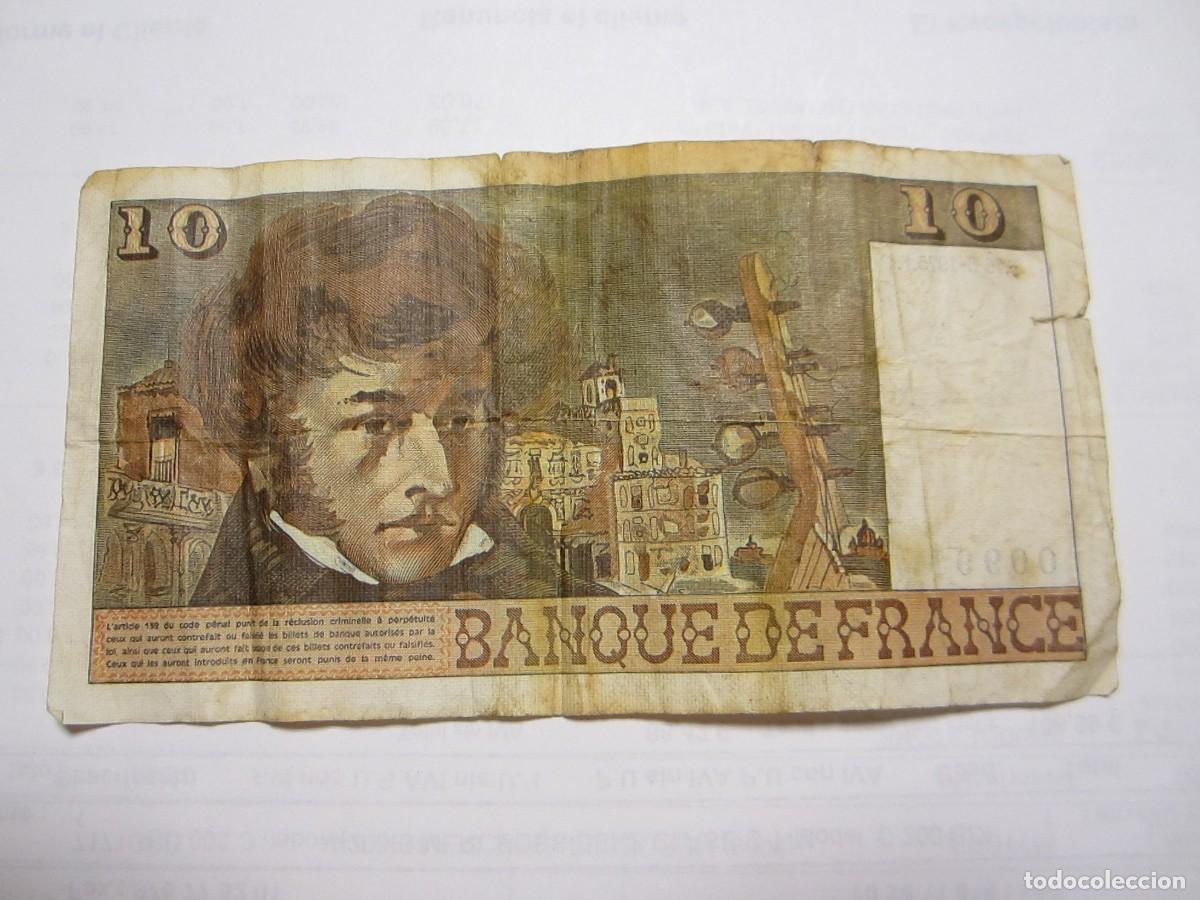 Billetes extranjeros: BILLETE DE 10 FRANCOS DE FRANCIA - Foto 2