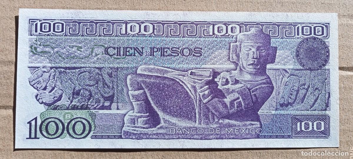 Billetes extranjeros: MEXICO - 100 PESOS 1982 A4525583 SC - Foto 2