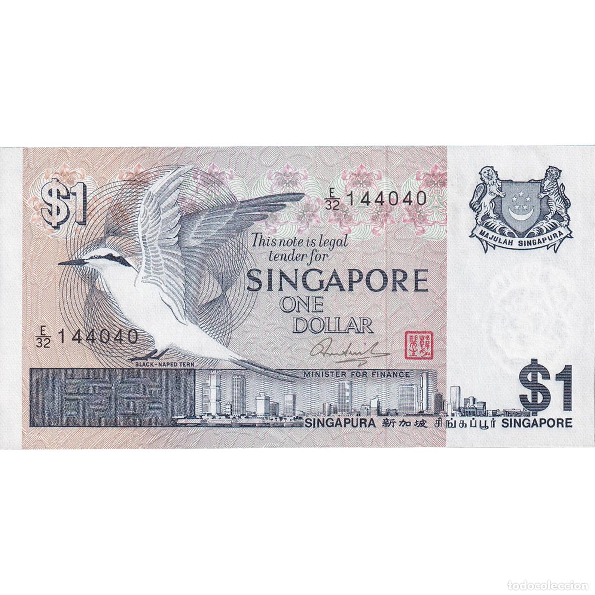 Billetes extranjeros: [#809957] Billete, 1 Dollar, Singapur, UNC - Foto 1