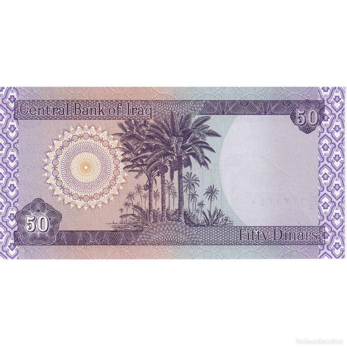 Billetes extranjeros: [#149736] 50 Dinars, 2003, Iraq, KM:90, UNC - Foto 2