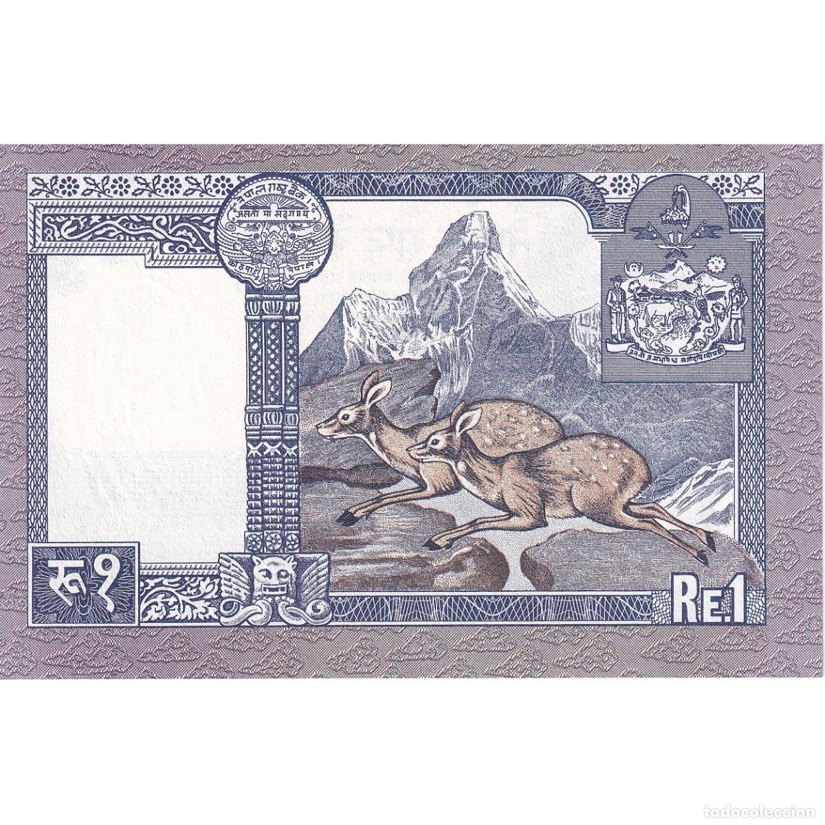 Billetes extranjeros: [#149850] 1 Rupee, Nepal, KM:22, UNC - Foto 2
