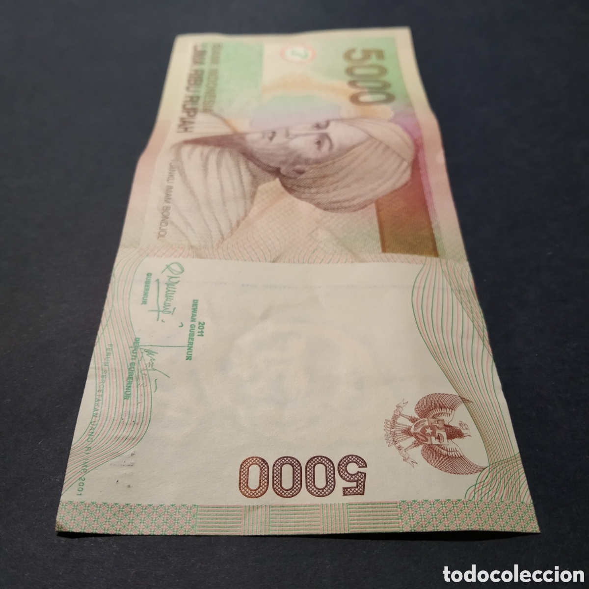 Billetes extranjeros: BILLETE - INDONESIA 5000 RUPIAS 2011 - Foto 4