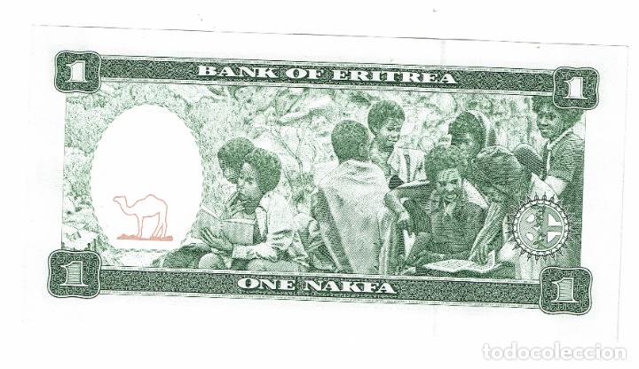 Billetes extranjeros: ERITREA 1 NAKFA 1997 - Foto 1