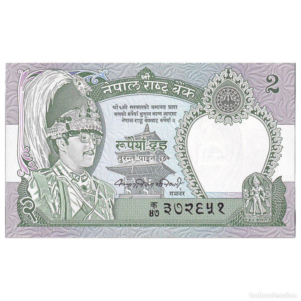 Billetes extranjeros: [#333765] Billete, 2 Rupees, Nepal, KM:29b, UNC - Foto 1