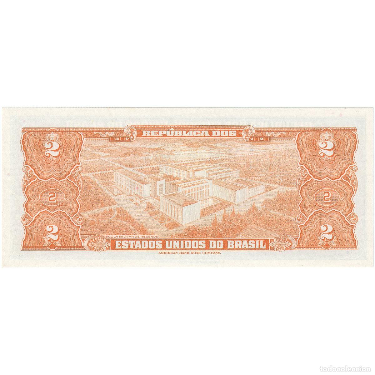 Billetes extranjeros: [#247452] Brasil, 2 Cruzeiros, UNC - Foto 2