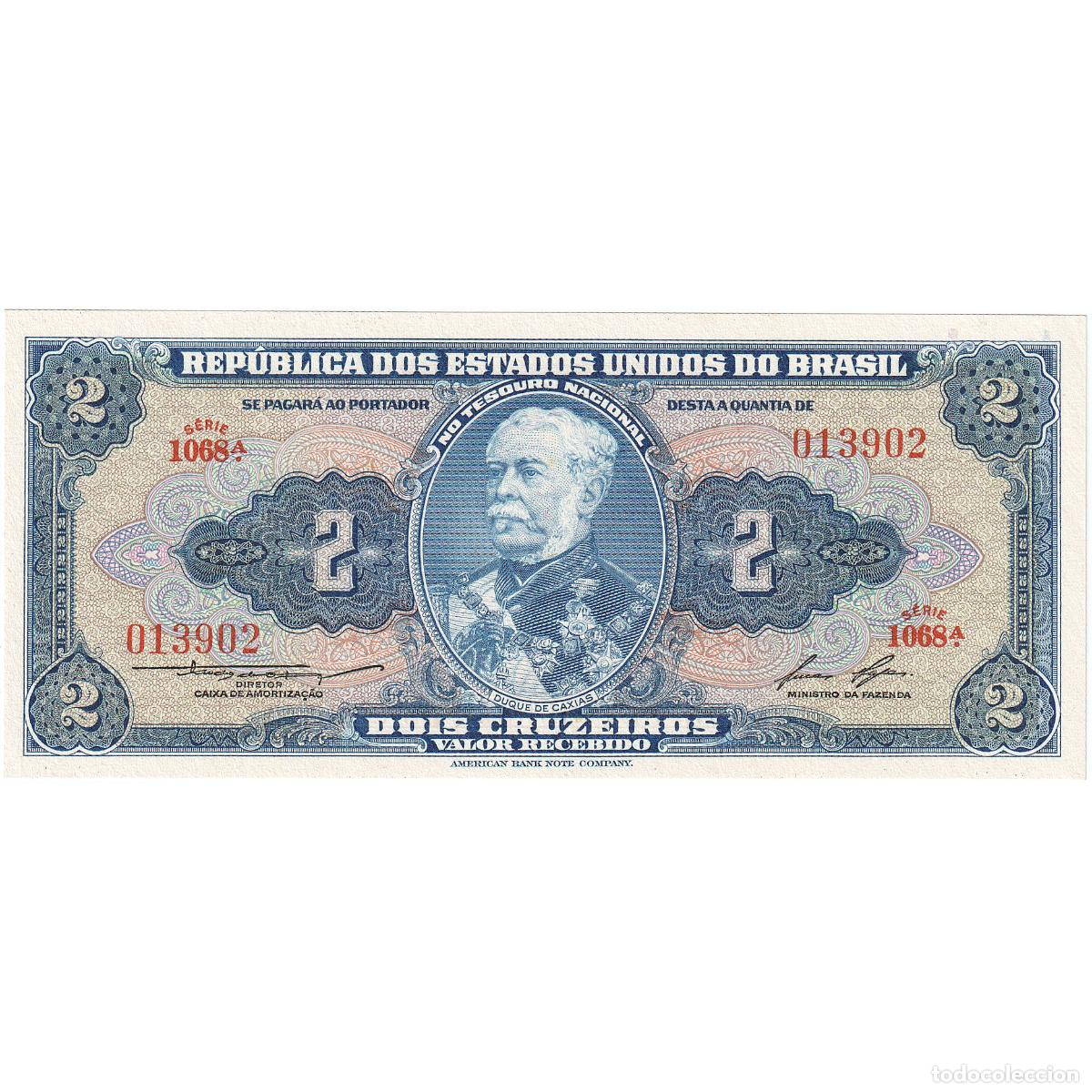 Billetes extranjeros: [#247452] Brasil, 2 Cruzeiros, UNC - Foto 1