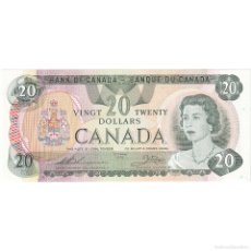 Billetes extranjeros: [#247753] 20 DOLLARS, 1979, CANADÁ, KM:93A, EBC
