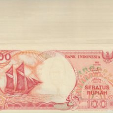 Billetes extranjeros: BILLETES - INDONESIA - 100 RUPIAS 1992/92 - SERIE CAY (50 CORRELATIVOS) - PICK-127A (SC)