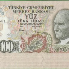Billetes extranjeros: BILLETES - TURQUIA - 100 LIRA 1983 - SERIE J41 (10 CORRELATIVOS) - PICK-189C (SC)