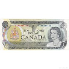Billetes extranjeros: [#247756] 1 DOLLAR, 1973, CANADÁ, KM:85C, SC