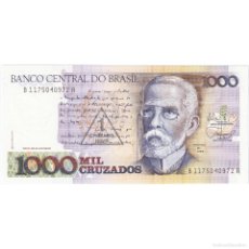 Billetes extranjeros: [#247759] BRASIL, 1 CRUZADO NOVO ON 1000 CRUZADOS, UNC