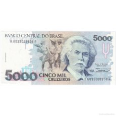 Billetes extranjeros: [#247790] 5000 CRUZEIROS, BRASIL, KM:232C, UNC