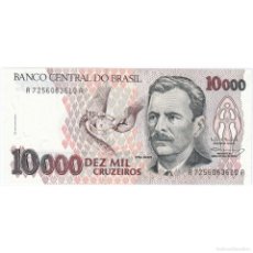 Billetes extranjeros: [#247786] 10,000 CRUZEIROS, BRASIL, KM:233B, UNC