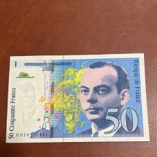 Billetes extranjeros: BILLETE FRANCIA 50 FRANCOS,SIN CIRCULAR