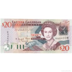 Billetes extranjeros: [#247887] 20 DOLLARS, ESTADOS DEL CARIBE ORIENTAL , KM:39K, UNC