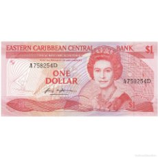 Billetes extranjeros: [#247906] ESTADOS DEL CARIBE ORIENTAL , 1 DOLLAR, UNC